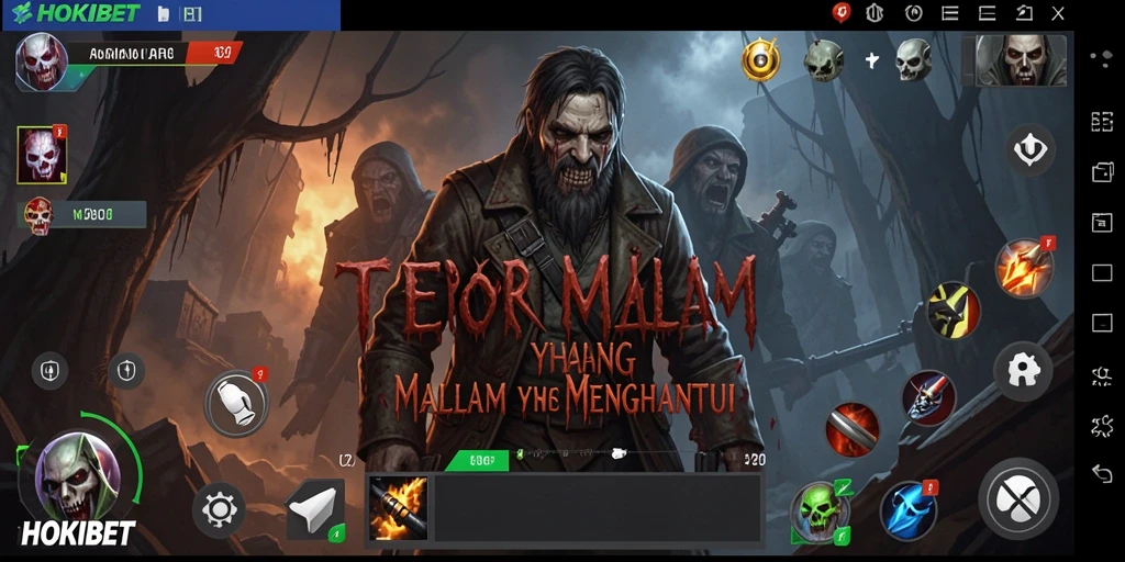 Gameplay menyeramkan HOKIBET dengan suasana mencekam.