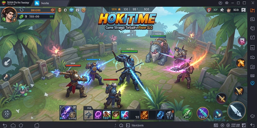Tampilan gameplay HOKITIME yang menarik dan dinamis.