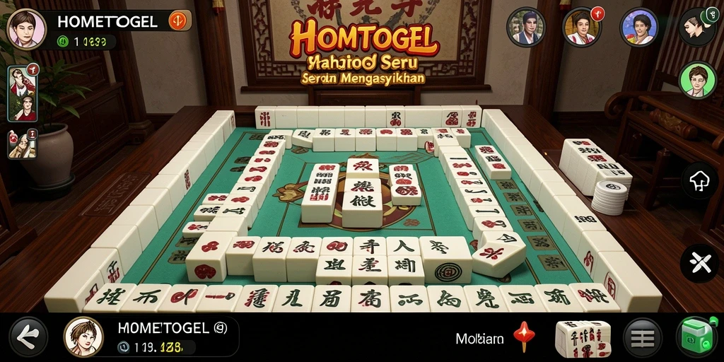 Tampilan gameplay HOMETOGEL yang menarik dan menantang.