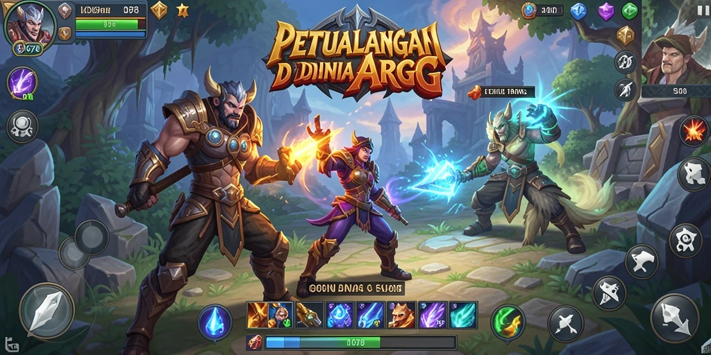 Gambaran gameplay seru dalam <strong>ID678</strong>, menampilkan pertarungan epik di dunia ARPG.