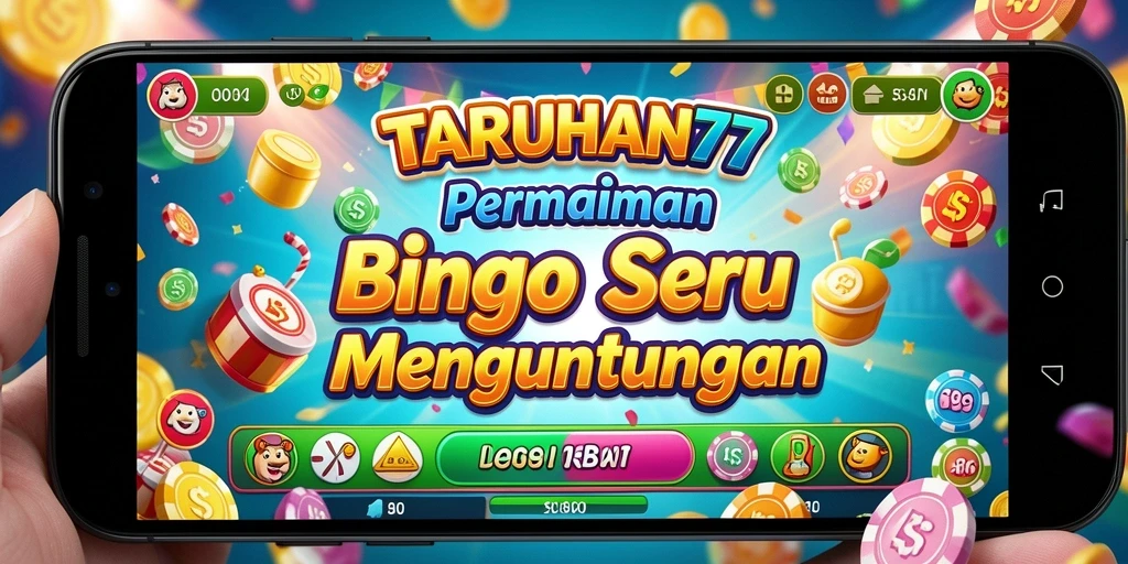 Tampilan gameplay menarik dari TARUHAN77 yang penuh warna.