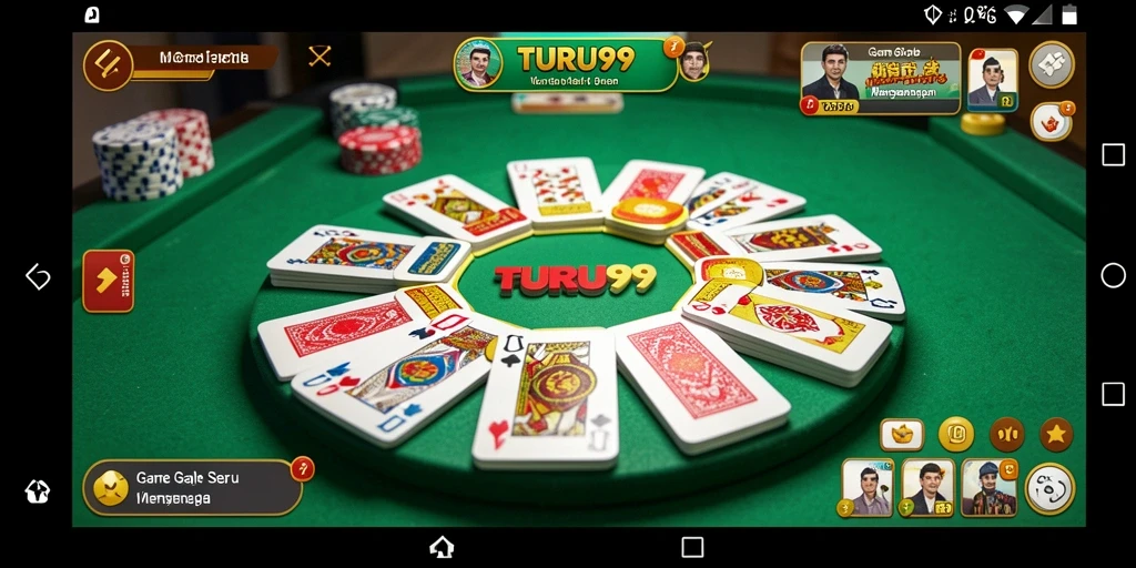 Gameplay seru TURU99 dengan grafis menarik dan interaksi seru.